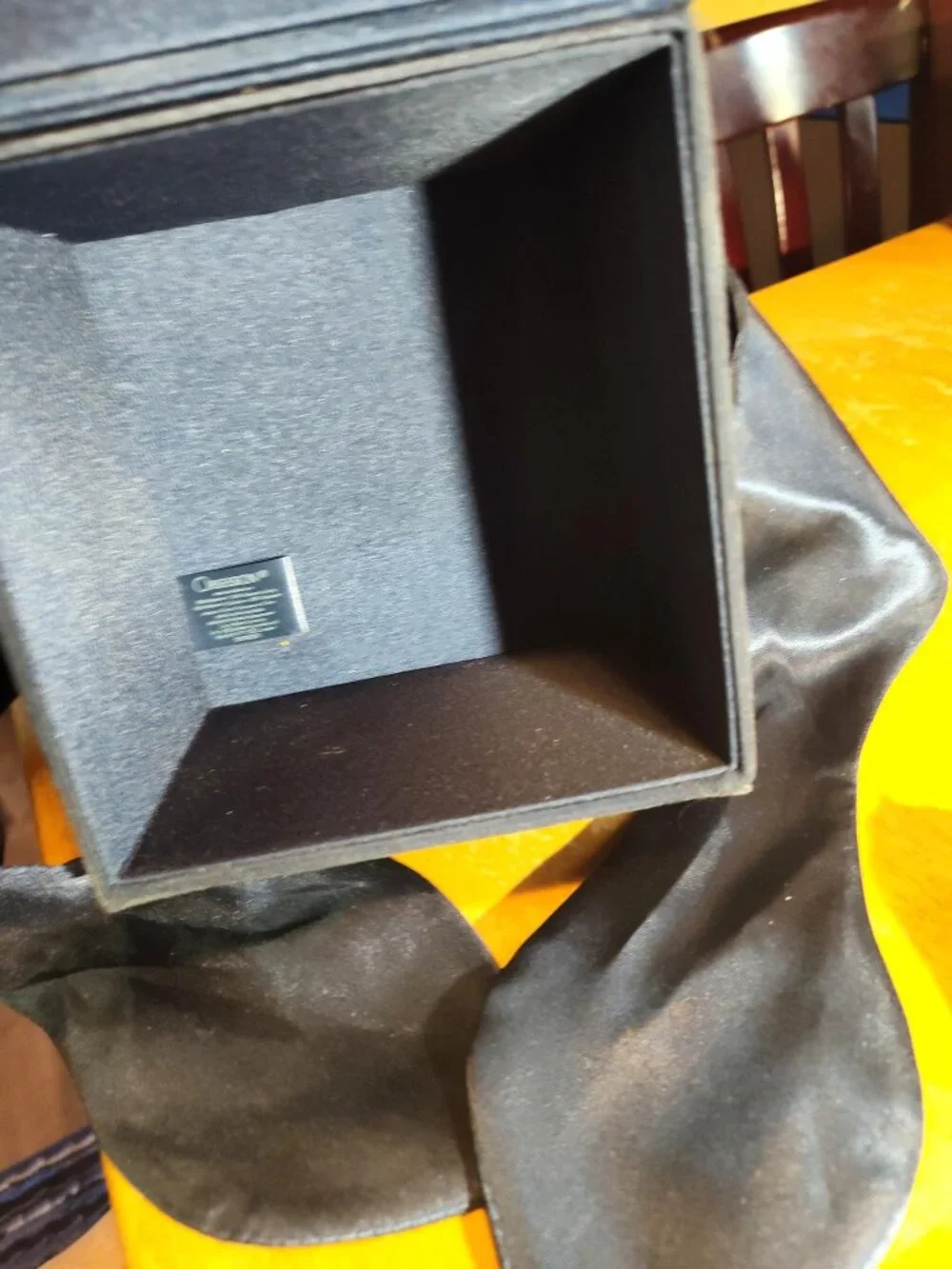 1970s Calvin Klein Royal Blue Promotional Obsession Box. SHIPS FREE